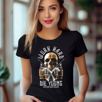 Camiseta Jovem T-Shirt do Duro de Trabalho