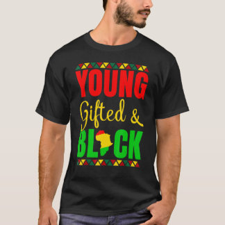 Camiseta Jovem Talentoso E História Negra Afro-Americana Eu