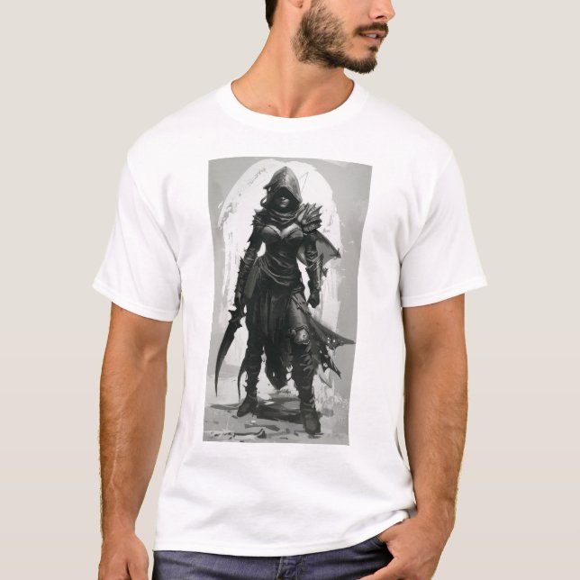 Camiseta Jovem Tóxico Emo Demon Action Pose T-shirt (Frente)