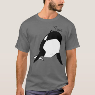 Camiseta jovem TRUA, a baleia assassina