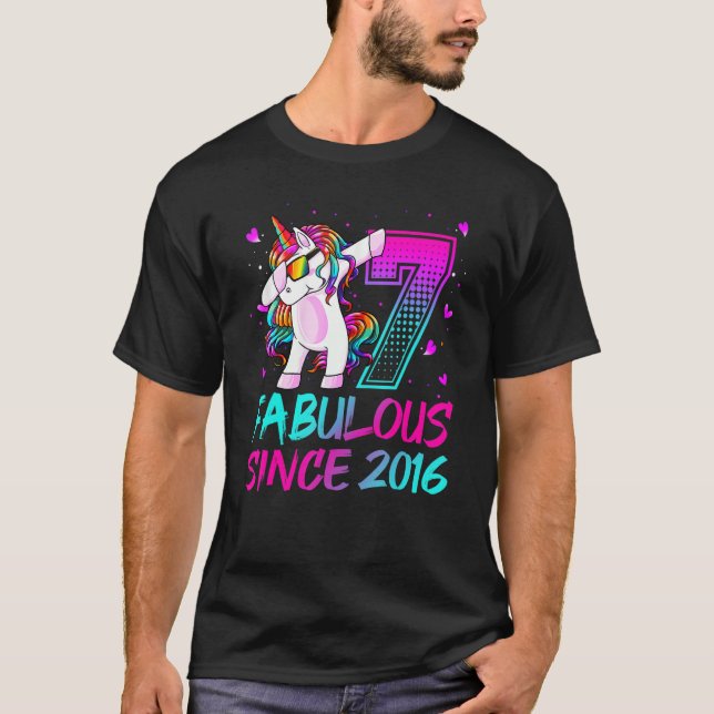 Camiseta Jovens adolescentes bebendo Unicorn 7 B (Frente)