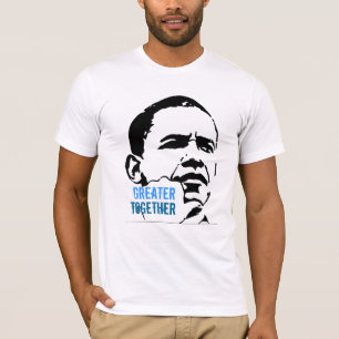 Camiseta Jovens americanos para Obama 2012