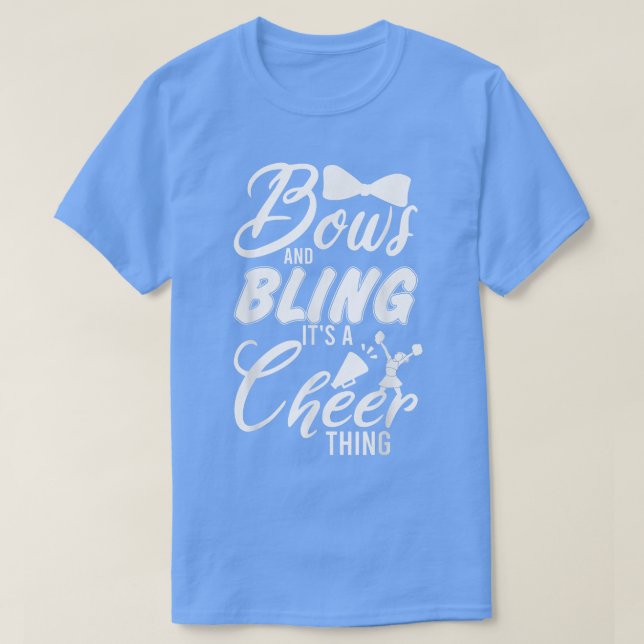 Camiseta Jovens Arcos De Cheerleader Bonitos E Bling Sua A  (Frente do Design)