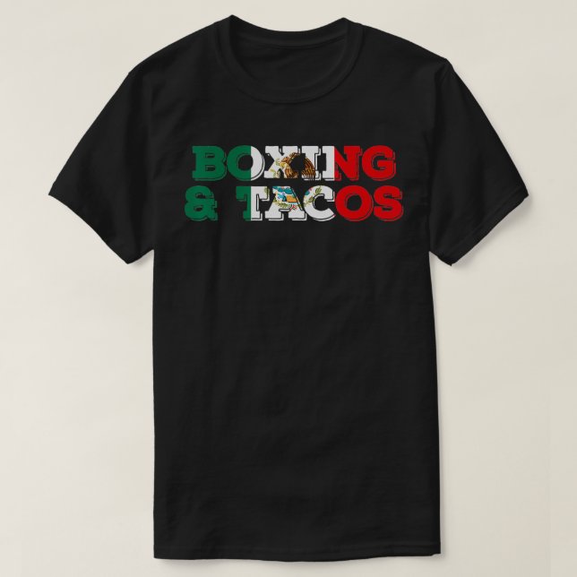Camiseta Jovens desportistas mexicanos e tacos (Frente do Design)