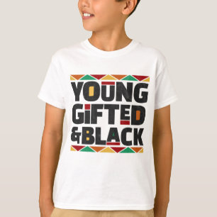 Camiseta Jovens Detidos e História Negra Mês Afro-Americano