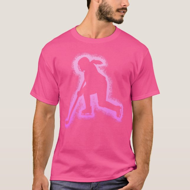 Camiseta Jovens do Hóquei no Gelo (Frente)