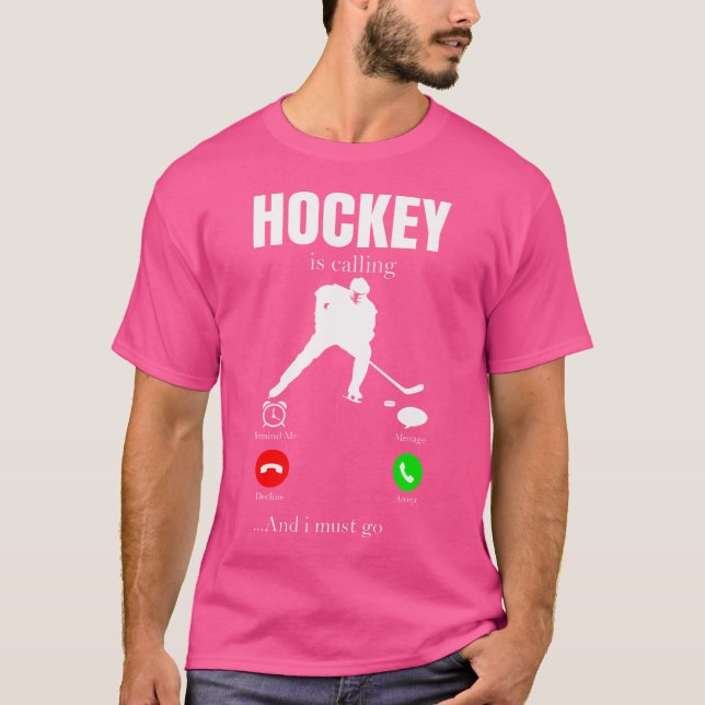 Camiseta Jovens do Ice Jogam Hockeyplayer (Frente)