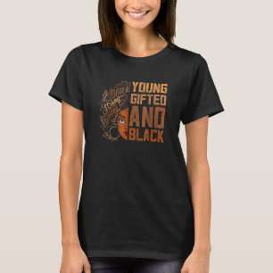 Camiseta Jovens e História Negra Mês Afro-Africano Mela