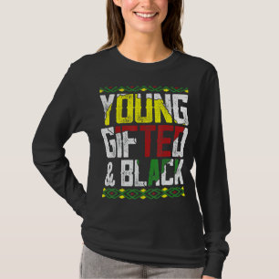 Camiseta Jovens e História Negra Mulheres Roupa africanas