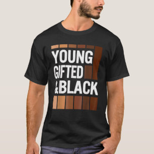 Camiseta Jovens Ed Black History Mês Afro Mulher Blm Girl M