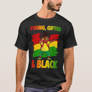 Camiseta Jovens Ed e História Negra Meninos Meninos Fofando