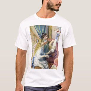 Camiseta Jovens Garotas no Piano por Pierre Renoir