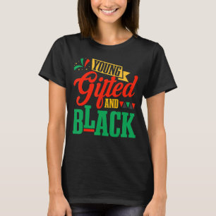 Camiseta Jovens Homens do Mês da História Negra da África N
