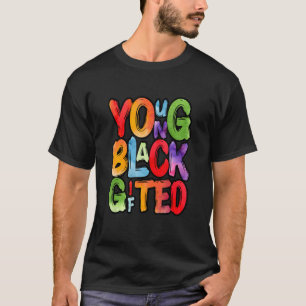 Camiseta Jovens Homens Negros Mulheres Crianças História Ne