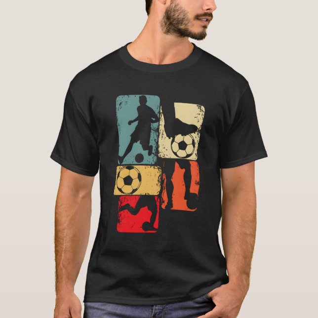Camiseta Jovens Jogadores de Futebol (Frente)