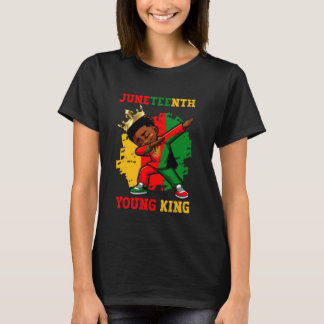 Camiseta Jovens King African American 1865 Boys Junetek