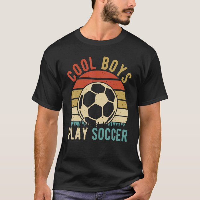 Camiseta Jovens legal Jogam Futebol Jogador Esportivo Fa (Frente)