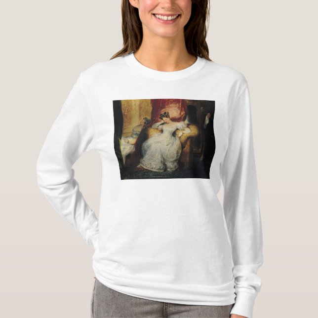 Camiseta Jovens mulheres assentadas, 1827 (Frente)