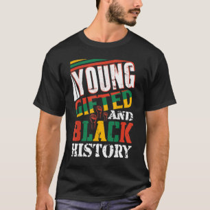 Camiseta Jovens Presentes E História Negra