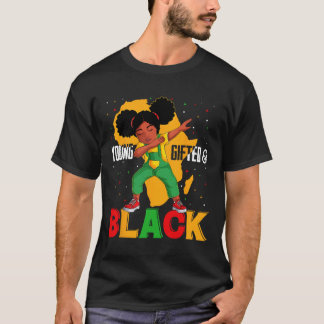 Camiseta Jovens Presos E Negras Dabbing Meninas Negras Hist