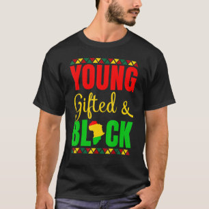 Camiseta Jovens Presos e Negros História Africana