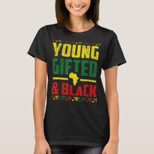 Camiseta Jovens Presos e Negros História Africana