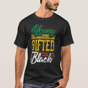 Camiseta Jovens Presos e Negros História Mês Afro-Africana