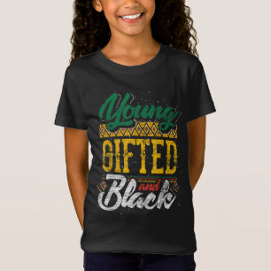 Camiseta Jovens Presos e Negros História Negra Mês Africano