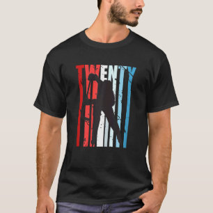 Camiseta Jovens Retro Mulheres 20 de Hóquei no Gelo