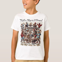 Jovens "Rhythm, Rhymes & Dreams" Tshirt