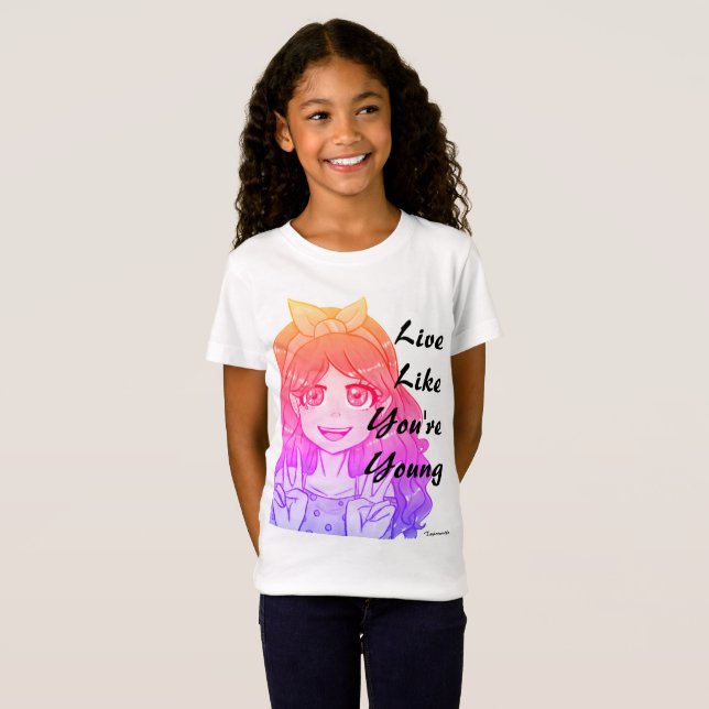Camiseta Jovens vivos por Taylor Wolfe (Frente Completa)
