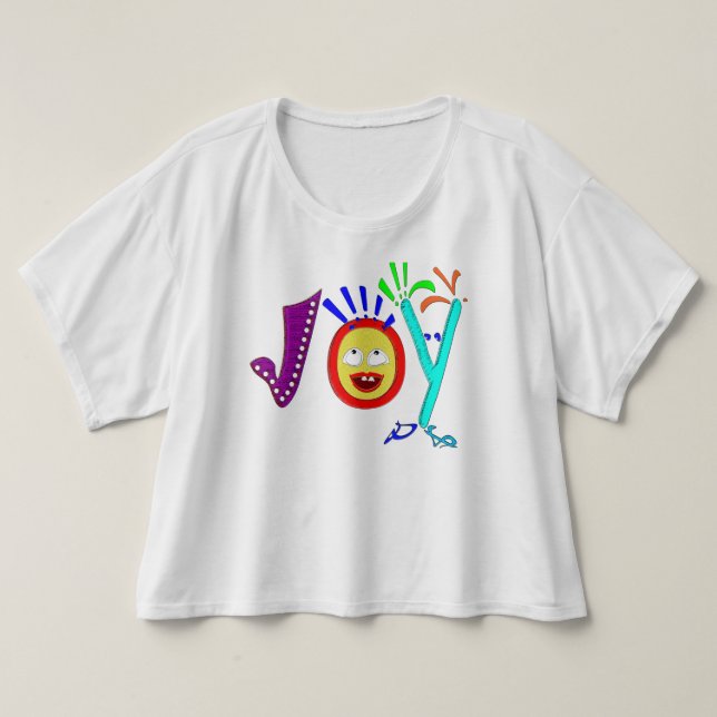CAMISETA JOY! (Frente do Design)