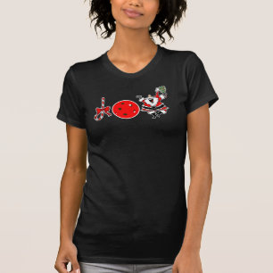 Camiseta Joy Candy Candy Candy Candy de Natal em Pickleball