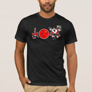 Camiseta Joy Candy Candy Candy Candy de Natal em Pickleball