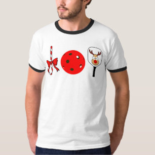 Camiseta Joy Candy Cane Reindeer de Natal