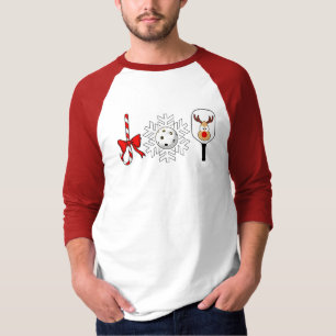 Camiseta Joy Candy Cane Snowball Deer