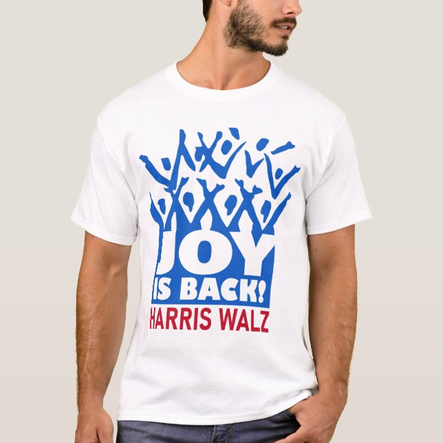 Camiseta Joy é Back Harris Walz T-Shirt (Frente)