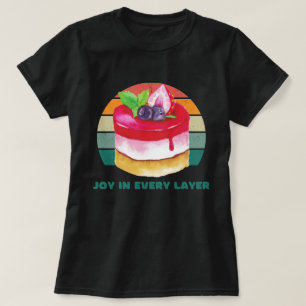 Camiseta Joy em todas as camadas