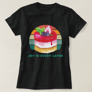 Camiseta Joy em todas as camadas