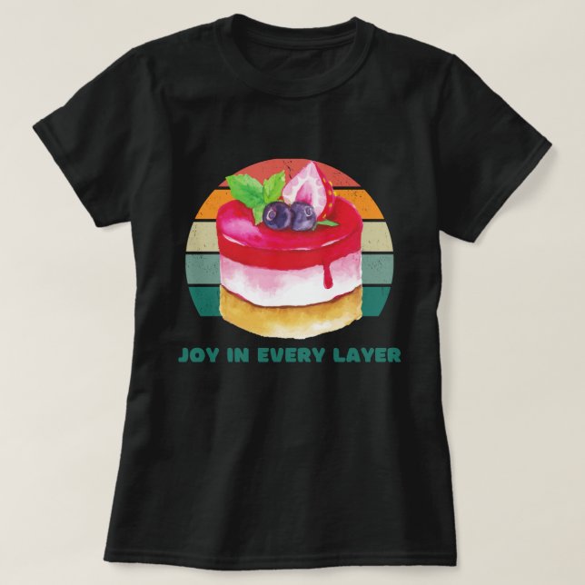 Camiseta Joy em todas as camadas (Frente do Design)