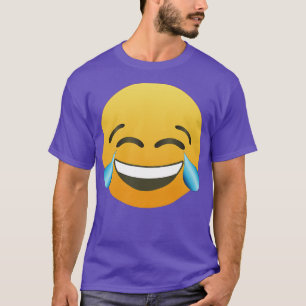Camiseta JOY Face com lágrimas de alegria haha emoji