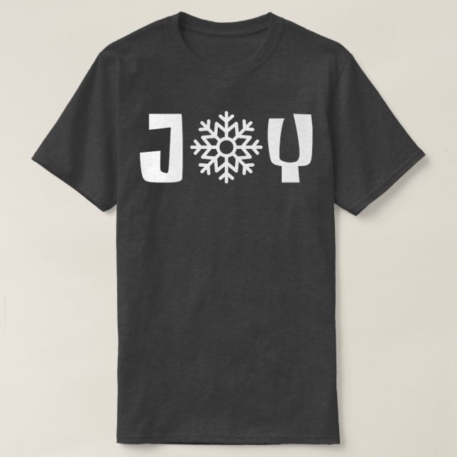 Camiseta Joy Felry Natal Yuletide Season Family Matchin (Frente do Design)