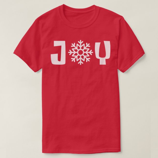 Camiseta Joy Felry Natal Yuletide Season Family Matchin (Frente do Design)