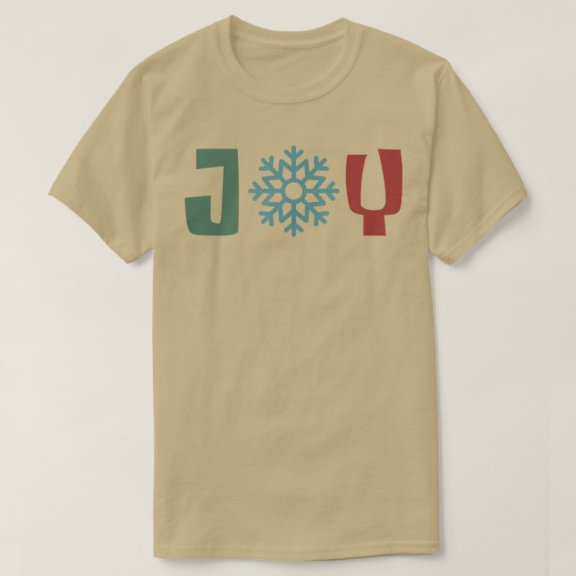 Camiseta Joy Felry Natal Yuletide Season Family Matchin (Frente do Design)