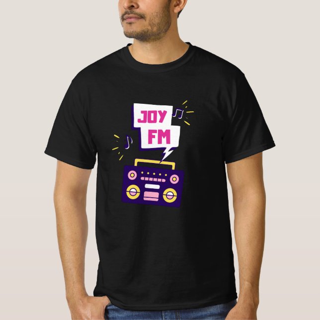 Camiseta Joy FM canlı T-Shirt (Frente)
