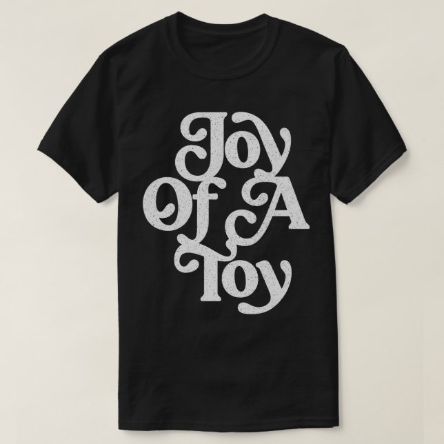 Camiseta Joy Of A Toy Retro 60s Style Design (Frente do Design)