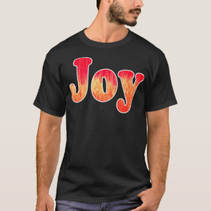 Camiseta Joy Orange Red Hot Fire Cores Azul Holi