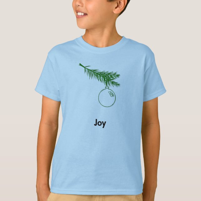 Camiseta Joy Ornament (Frente)