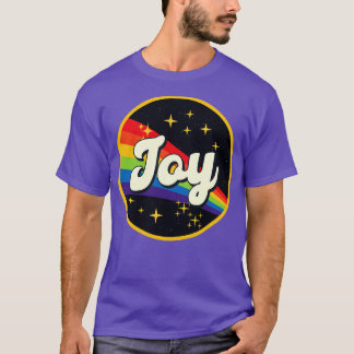 Camiseta Joy Rainbow No Space Vintage Style