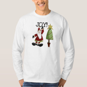 Camiseta JOY Santa Claus T-shirts e presentes